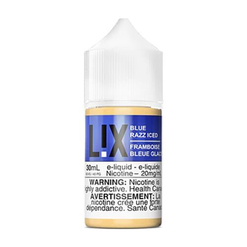 Blue Razz Iced SALT by L!X - Salt Nicotine Eliquid - Canada