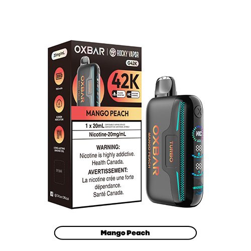 OXBAR x Rocky Vapor G42K Rechargeable Disposable Vape - Disposables - Canada