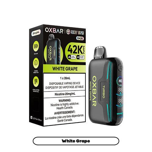 OXBAR x Rocky Vapor G42K Rechargeable Disposable Vape - Disposables - Canada