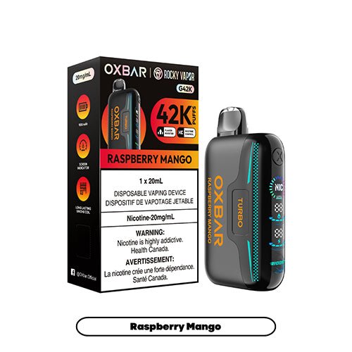 OXBAR x Rocky Vapor G42K Rechargeable Disposable Vape - Disposables - Canada