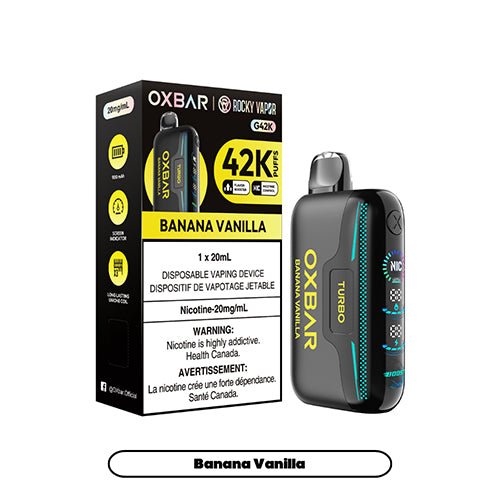 OXBAR x Rocky Vapor G42K Rechargeable Disposable Vape - Disposables - Canada