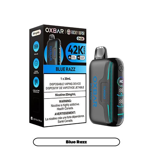 OXBAR x Rocky Vapor G42K Rechargeable Disposable Vape - Disposables - Canada