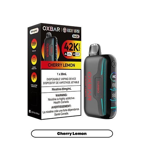 OXBAR x Rocky Vapor G42K Rechargeable Disposable Vape - Disposables - Canada
