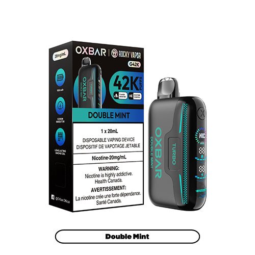 OXBAR x Rocky Vapor G42K Rechargeable Disposable Vape - Disposables - Canada