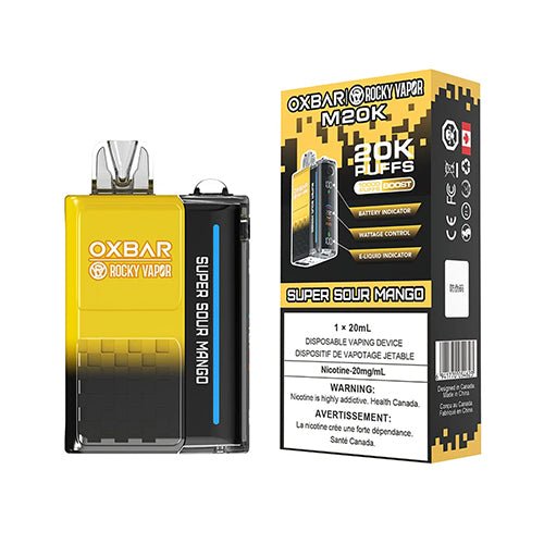OXBAR x Rocky Vapor MAZE M20K Rechargeable Disposable Vape - Disposables - Canada