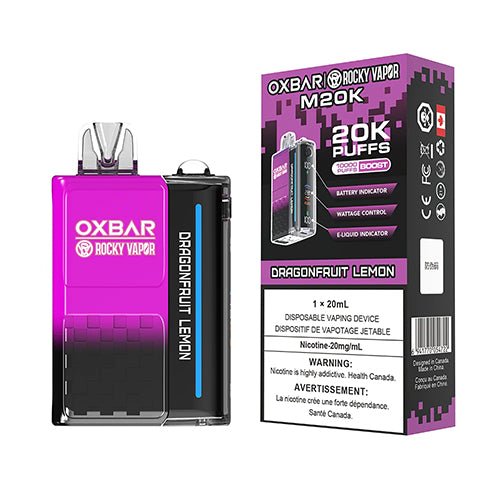 OXBAR x Rocky Vapor MAZE M20K Rechargeable Disposable Vape - Disposables - Canada
