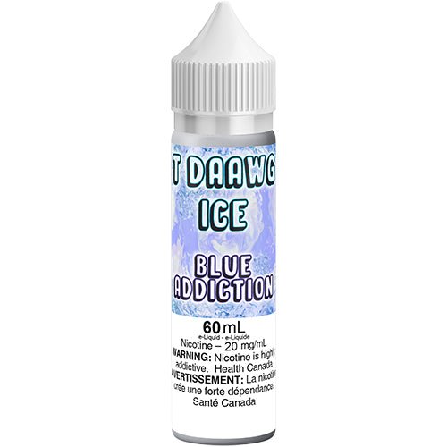 Blue Addiction Ice SALT by T Daawg Labs - Salt Nicotine Eliquid