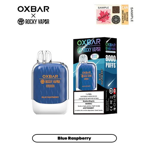 OXBAR x Rocky Vapor G8000 Rechargeable Disposable Vape - Disposables