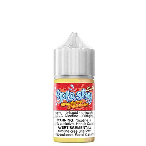 Splashy Eliquid - Strawberry Watermelon SALT - Salt Nicotine Eliquid
