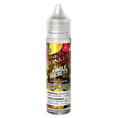 Twelve Monkeys Vapor Co. - Jungle Secrets - Eliquid