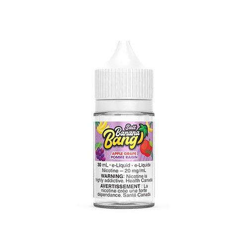 Banana Bang Salt E-Liquid Salt Nic Vape Juice 30mL  Queen City Vapes