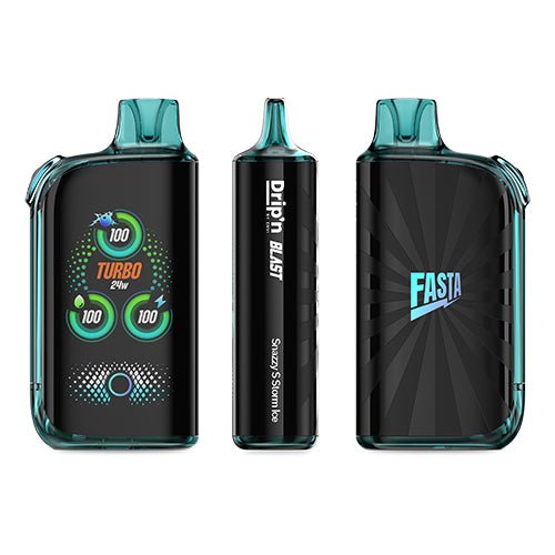 Drip'n by ENVI Fasta Blast Frozen 30K Puff Disposable Salt Nic Vape  Queen  City Vapes