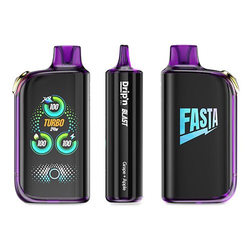 Drip'n by ENVI Fasta Blast Fusion 30K Rechargeable Disposable Vape - Disposables - Canada