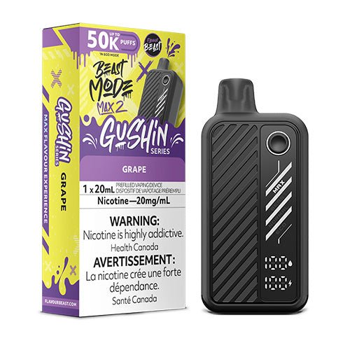 Flavour Beast Beast Mode MAX 2 Gushin' Series Rechargeable Disposable Vape - Disposables - Canada