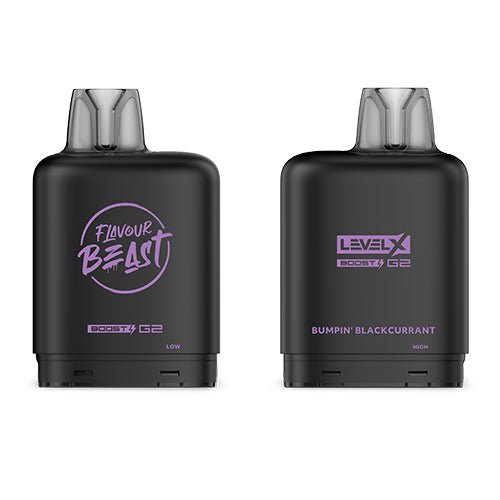 Level X Flavour Beast BOOST G2 Salt Nic Pods Queen City Vapes Level X Flavour Beast BOOST G2 Salt Nic Pods Queen City Vapes