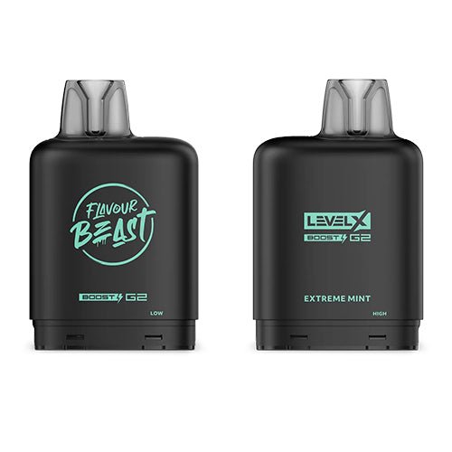 Level X Flavour Beast BOOST G2 Salt Nic Pods Queen City Vapes Level X Flavour Beast BOOST G2 Salt Nic Pods Queen City Vapes