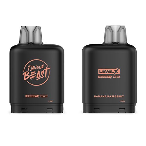 Level X Flavour Beast BOOST G2 Salt Nic Pods Queen City Vapes Level X Flavour Beast BOOST G2 Salt Nic Pods Queen City Vapes