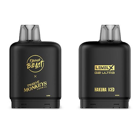 Flavour Beast x Twelve Monkeys Boost G2 Ultra Level X Pods - Disposables - Canada