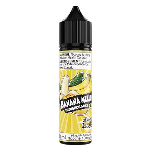Indisposable by Cloud Haven E - Liquid - Banana Mello - Salt Nicotine Eliquid - Canada