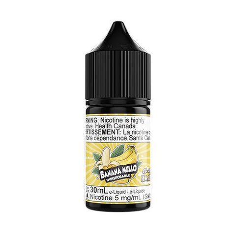 Indisposable by Cloud Haven E - Liquid - Banana Mello - Salt Nicotine Eliquid - Canada