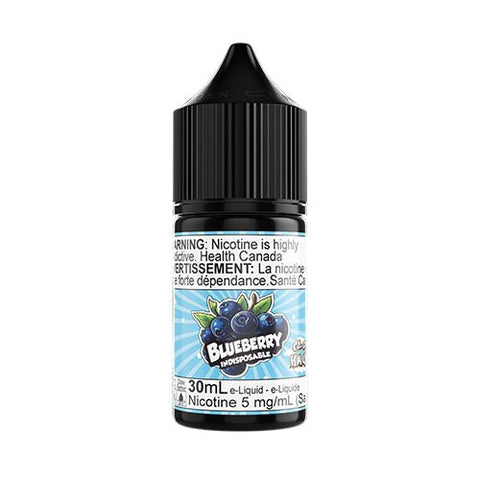 Indisposable by Cloud Haven E - Liquid - Blueberry - Salt Nicotine Eliquid - Canada