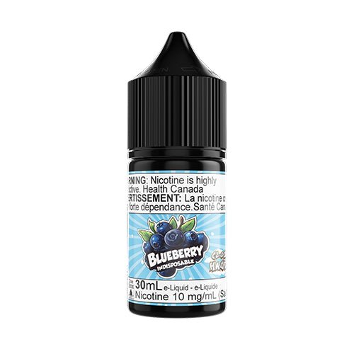 Indisposable Blueberry Salt Nic Vape Juice 30mL 60mL 100mL – Queen City  Vapes