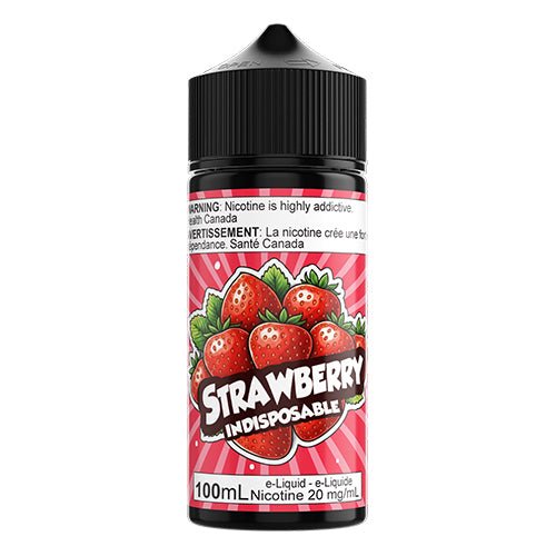 Indisposable by Cloud Haven E - Liquid - Strawberry - Salt Nicotine Eliquid - Canada