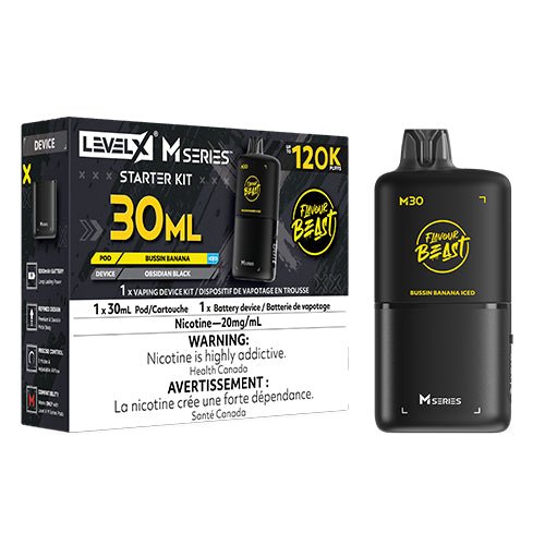 Level X Flavour Beast M Series Starter Kit - Disposables - Canada