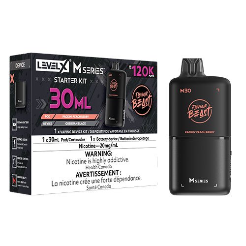 Level X Flavour Beast M Series Starter Kit - Disposables - Canada