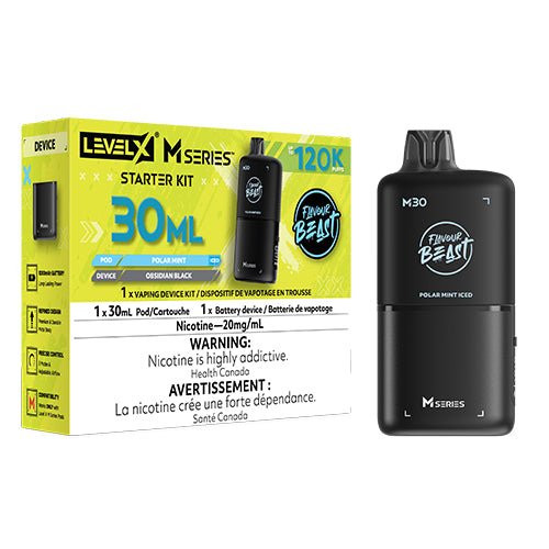 Level X Flavour Beast M Series Starter Kit - Disposables - Canada