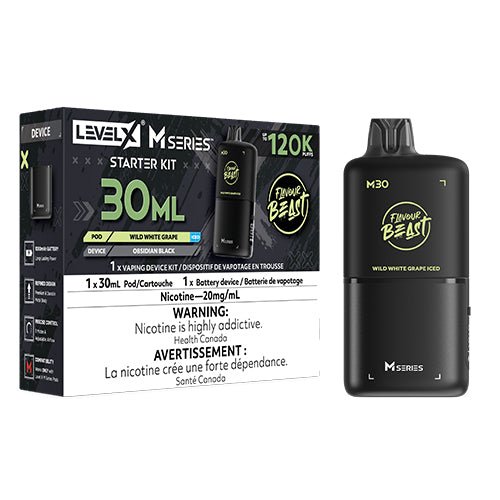 Level X Flavour Beast M Series Starter Kit - Disposables - Canada