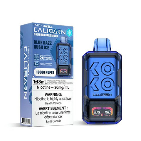 nvzn x UWell Caliburn Bar Rechargeable Disposable Vape - Disposables - Canada