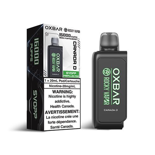 Rocky Vapor x OXBAR SVOPP 16K 20mL Salt Nic Pods
