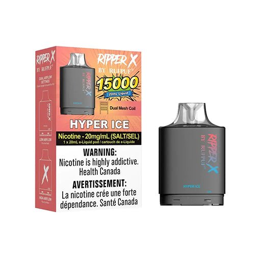 RUFPUF Ripper X 15K Salt Nic Pods Queen City Vapes RUFPUF Ripper X 15K Salt Nic Pods Queen City Vapes