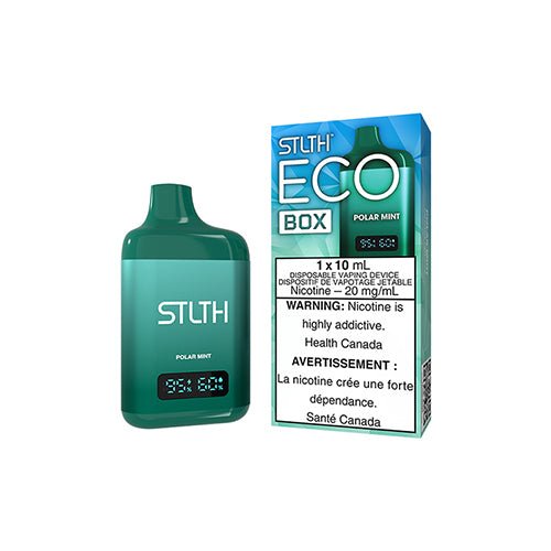 STLTH ECO BOX Disposable Salt Nic Vape  Queen City Vapes