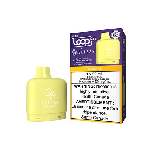 STLTH LOOP MAX x Elfbar Salt Nic Pods Queen City Vapes STLTH LOOP MAX x Elfbar Salt Nic Pods Queen City Vapes