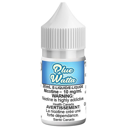 Blue Watta Salt Nic Vape Juice 30mL 60mL 100mL – Queen City Vapes