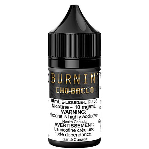 Burnin' CHO-Bacco Salt Nic Vape Juice 30mL 60mL Queen City Vapes Burnin' CHO-Bacco Salt Nic Vape Juice 30mL 60mL Queen City Vapes