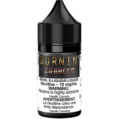 Burnin by Alchemist Labs E-Juice - EH-Bacco SALT - Salt Nicotine Eliquid - QCV