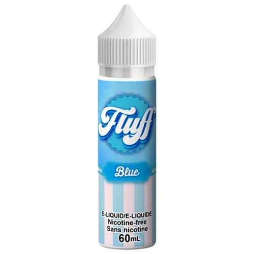 Jus Fluff Blue Vape 60 ml 100 ml Queen City Vapes Jus Fluff Blue Vape 60 ml 100 ml Queen City Vapes