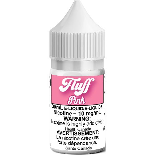 Fluff Pink Salt Nic Vape Juice 30mL 60mL 100mL Queen City Vapes Fluff Pink Salt Nic Vape Juice 30mL 60mL 100mL Queen City Vapes