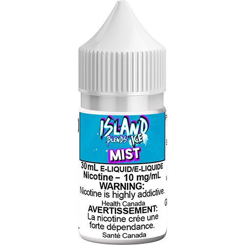 Island Blends MIST ICED Salt Nic Vape Juice 30mL 60mL Queen City Vapes Island Blends MIST ICED Salt Nic Vape Juice 30mL 60mL Queen City Vapes