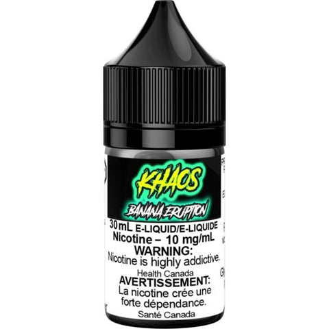 KHAOS by Alchemist Labs E-Juice - Banana Eruption SALT - Salt Nicotine Eliquid