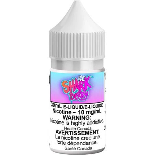Shark Berry Iced Salt Nic Vape Juice 30mL 60mL 100mL  Queen City Vapes