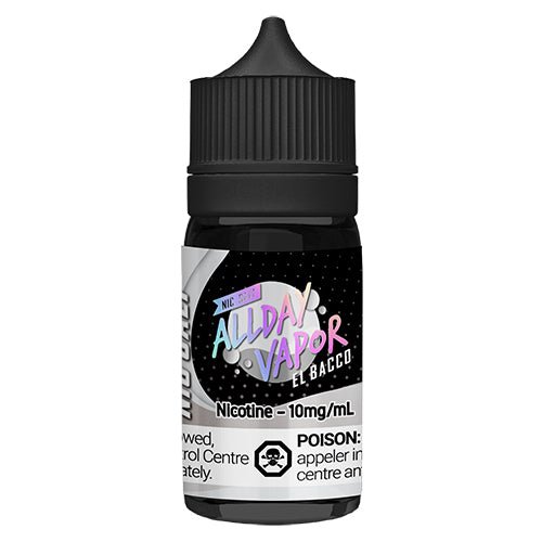 Allday Vapor El Bacco Salt Nic Vape Juice 30mL Queen City Vapes Allday Vapor El Bacco Salt Nic Vape Juice 30mL Queen City Vapes