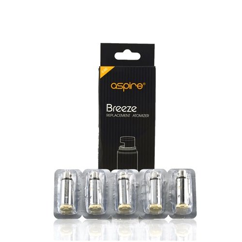 Aspire Breeze Replacement Coils - Vape Coils - Queen City Vapes Aspire Breeze Replacement Coils - Vape Coils - Queen City Vapes