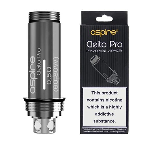 Aspire Cleito Pro Replacement Coils - Vape Coils - Queen City Vapes Aspire Cleito Pro Replacement Coils - Vape Coils - Queen City Vapes