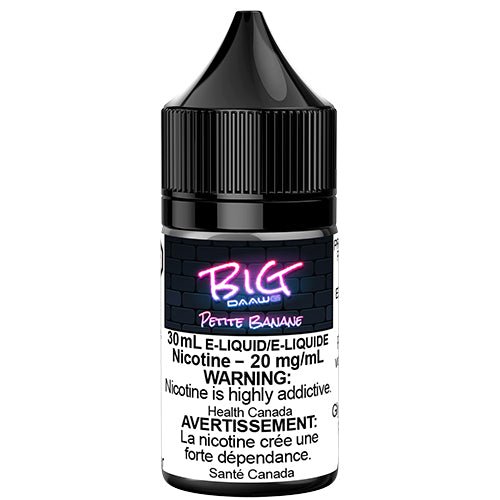 Big Daawg by T Daawg Labs - Petite Banane SALT - Salt Nicotine Eliquid - Queen City Vapes