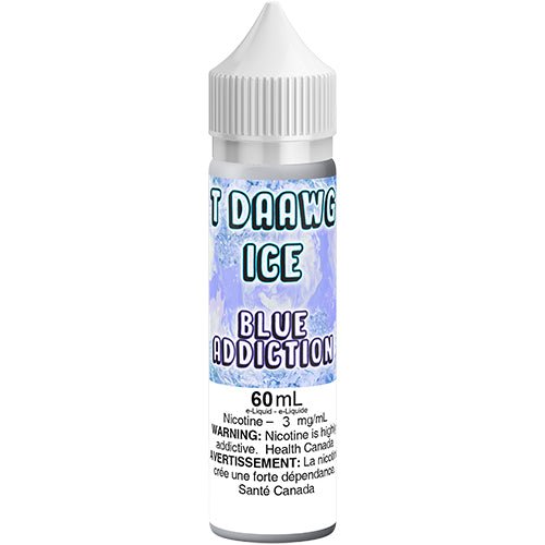 elfbar nachfüll pod läuft aus Blue Addiction Ice Vape Juice 60mL 100mL – Queen City Vapes