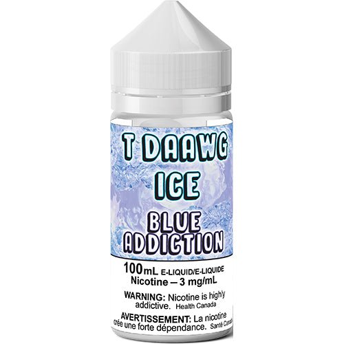 Blue Addiction Ice by T Daawg Labs - Eliquid - Queen City Vapes